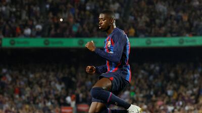 Ousmane Dembele – 9. Flicked a gorgeous ball over the defence to Gavi after nine. Curled a shot which was saved by Simon on 11, then got above Yuri to head his side ahead on 12. Assisted Roberto for the second. And the third for Lewandowski after 21 minutes. Encouraged by his boss to take more players on, he may lose the ball and create ‘disorder’, but he was the most exciting player on the pitch. Outstanding. Reuters