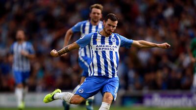 Striker: Pascal Gross (Brighton and Hove Albion) – Scored Brighton’s first top-flight goal for 34 years, added another and set up a third in the win over West Bromwich Albion.Daniel Hambury / PA