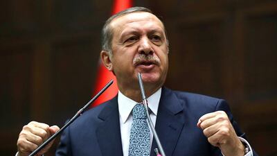 Turkey's prime minister Recep Tayyip Erdogan. Adem Altan / AFP