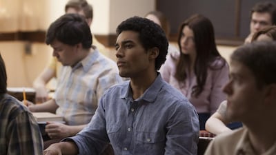Devon Terrell as Barack Obama in Barry. AP Photo
