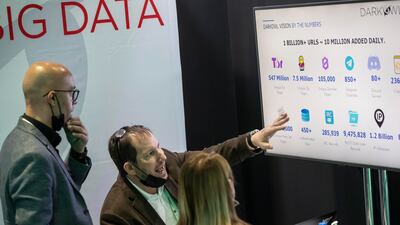 A demonstration of the latest technology.