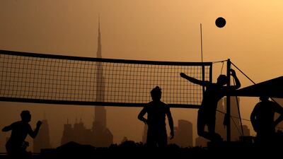 Old caricatures of the Emirates look increasingly redundant as its multicultural society continues to attract people from across the world. AFP