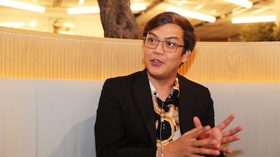 Jan Kairel Guillermo is calling for more action and less talk. Pawan Singh / The National