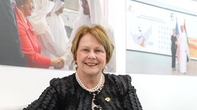 Occidental's president and chief executive Vicki Hollub expects shale's momentum to slow next year. Victor Besa / The National