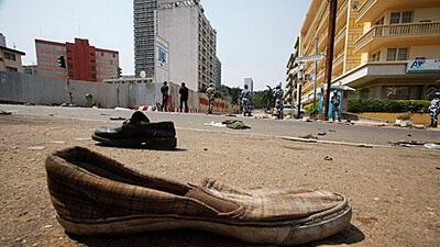 At least 61 people died in the stampede outside Ivory Coast's stadium.