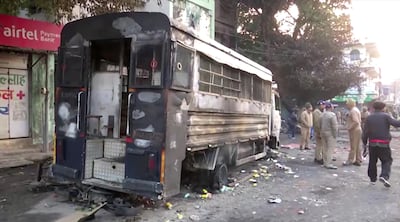 Violence erupted in Banbhoolpura late on Thursday when municipal authorities and armed police in their hundreds arrived to demolish an Islamic seminary. Reuters