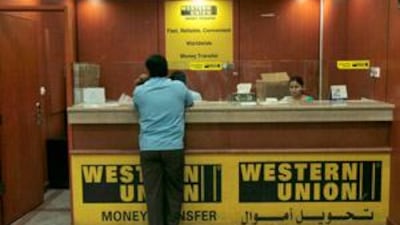 Workers are sending increasing amounts of cash home from the country in spite of the economic slowdown.