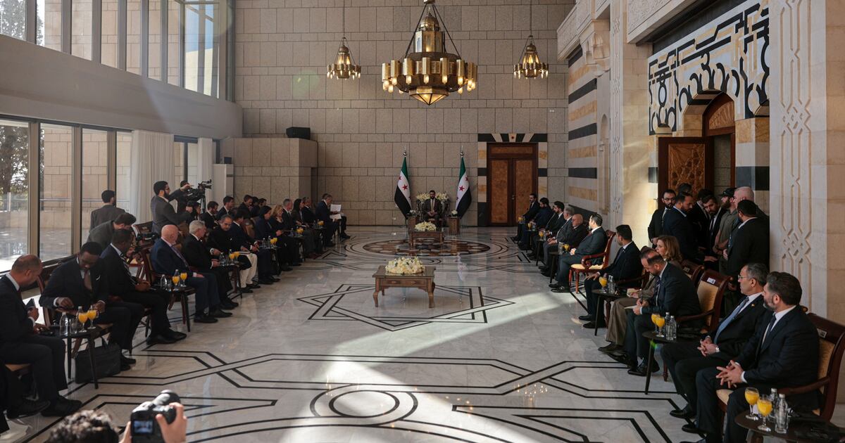 UN Security Council Delegation Visits Damascus, Meets Syrian President Ahmed al-Sharaa in First-Ever Trip