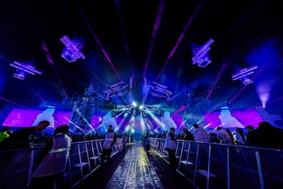 The Soundstorm festival site in Riyadh is reworked with a tighter internal layout and redesigned stages this year. Photo: MDL Beast