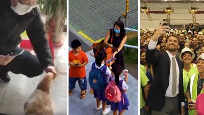 People have been paying it forward with kindness amid the coronavirus pandemic by feeding pets, handing out supplies and paying wages of those affected.