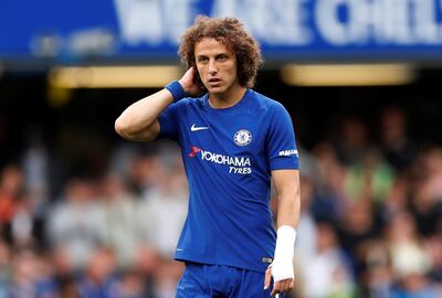 David Luiz has not played in the Premier League for Chelsea since November 5. John Sibley / Reuters