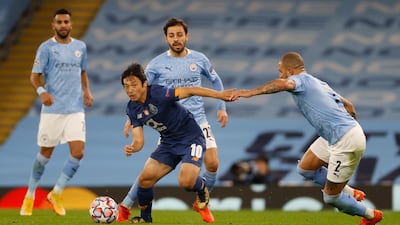 Shoya Nakajima - 6: Showed some bright touches around City's area but never really threatened. Reuters