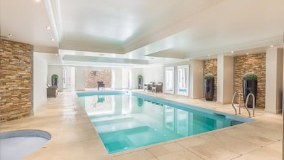 A lower ground floor has a pool, gym, games room, cinema, playroom and staff quarters. Courtesy Henry Wiltshire International