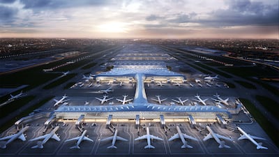 Surinder Arora's Heathrow expansion proposal. Photo: Heathrow West by the Arora Group