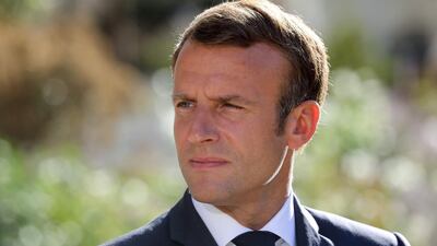 French President Emmanuel Macron attempts to bring Iran and US talking at the table. AFP