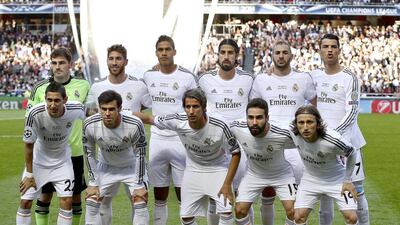 National Bank of Abu Dhabi is the only bank outside Spain to issue jointly branded Real Madrid credit and debit cards. Jose Sena Goulao / EPA