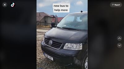 Mr McCarthy and Mr Taylor made their first run after deciding they could not sit idly by and watch the humanitarian crisis unfold on TV. Photo: ready2rocklandscaping/TikTok