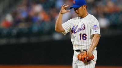 Daisuke Matsuzaka conceded he was below par against the Phillies on Wednesday night. Mike Stobe / Getty Images / AFP