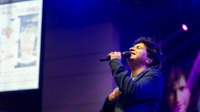 He sang in several languages, including Hindi, Tamil, Telugu, Malayalam and Bengali. Photo: Colors Live