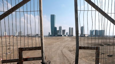 The gates are now opening again on new schemes in Business Bay, Dubai. Christopher Pike / The National