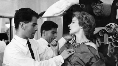 Lagerfeld in 1958. Getty Images