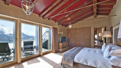 The Carlton Hotel St. Moritz. Courtesy The Tschuggen Hotel Group