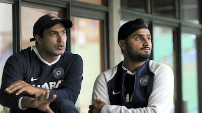 Former India all-rounder Robin Singh, left, will take over as UAE director of cricket. AFP