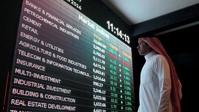 The Saudi equity market, the Arabian Gulf’s largest with a market capitalisation of US$593 billion, allowed foreigners direct access to stocks in June last year. Faisal Al Nasser / Reuters