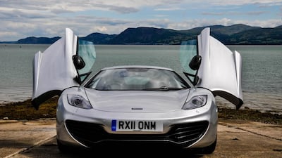 The very first McLaren MP4-12C, built in 2011. Photo by Kevin Hackett