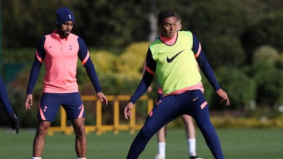 Lucas Moura and Carlos Vinicius. Getty