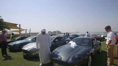 This weekend saw the first Concours of Aston Martin Cars at Yas Links Golf Club on Yas Island.