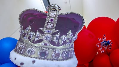 Paper crowns, balloon arches and tea parties were enjoyed by the pupils. Victor Besa / The National