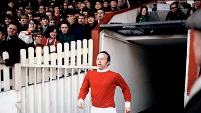 Nobby Stiles, Manchester United, in 1969. PA