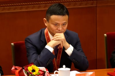 Jack Ma is China’s fifth-richest person, according to the Bloomberg Billionaires Index. AP