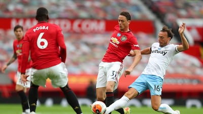 Mark Noble – 7. Typically committed from the Hammers captain. EPA