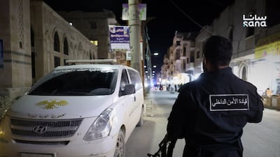 Syria announced the arrests of Assad regime loyalists on Monday. Photo: Sana