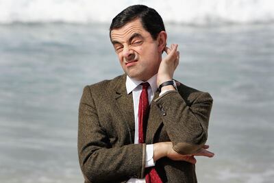 Rowan Atkinson as Mr Bean. Jatin Thanvi says it would be a 'dream come true' to meet his idol one day. Getty Images