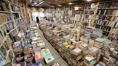 The al-Nahda al-Arabiya library (Arab Renaissance Library) in central Baghdad, Iraq, 09 November 2022. The al-Nahda al-Arabiya library is one of the oldest bookstores in Iraq. It was established in 1966, and it is still resisting the danger of extinction due to the wide use of the internet and electronic libraries, in addition to the low demand of people to buy books. Ali Hussein, the owner of the library said that 'people no longer read books because of their dependence on the internet and social media sites, and the cost of printing and distributing books has become very expensive due to the economic situation in the country, therefore, many of the old libraries in Baghdad have closed their doors and perished'. EPA / AHMED JALIL