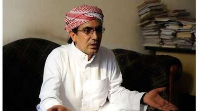 "I will struggle peacefully to achieve freedom," Mosaad Abu Fajr says.