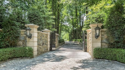 The entrance to the estate