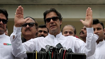 Pakistan's Prime Minister Imran Khan faced presure from the ultra-right Tehreek-e-Labbaik party. Reuters