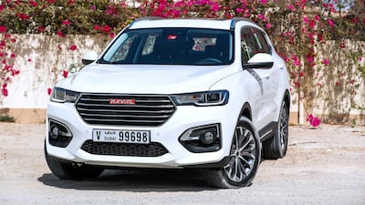The new Haval H6 in Abu Dhabi. Victor Besa / The National