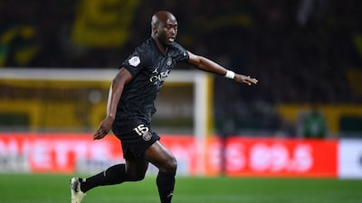 Danilo Pereira has transferred to Al Ittihad after four seasons at Paris Saint-Germain. EPA