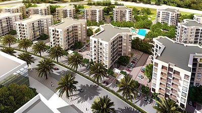 A rendering of MAG’s property development around Dubai World Central. Courtesy Dubai World Central