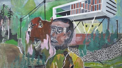 Jeffar Khaldi's The Infinite and Beyond. Courtesy The Auction Room