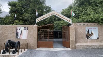 His Mohammed Bin Rashid Heritage Village in Wadi Shaam includes many old traditional UAE tools that the people of the mountain used in the past, and showcases customs, traditions and practices inherited from older generations.