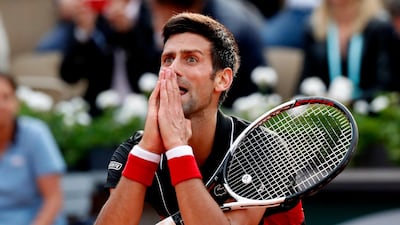 Novak Djokovic won the French Open title in 2016 and has seen a career slum since. Guillaume Horcajuelo / EPA