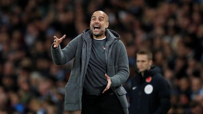 Pep Guardiola says working in England has made him a better manager. Reuters