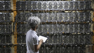 Bitcoin mining machines use huge amounts of energy. Bloomberg