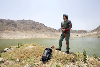 As if climbing dozens of mountains in the past decade wasn't enough to keep him busy, Saeed Al Memari has also launched an adventure centre in Fujairah. Ruel Pableo for The National